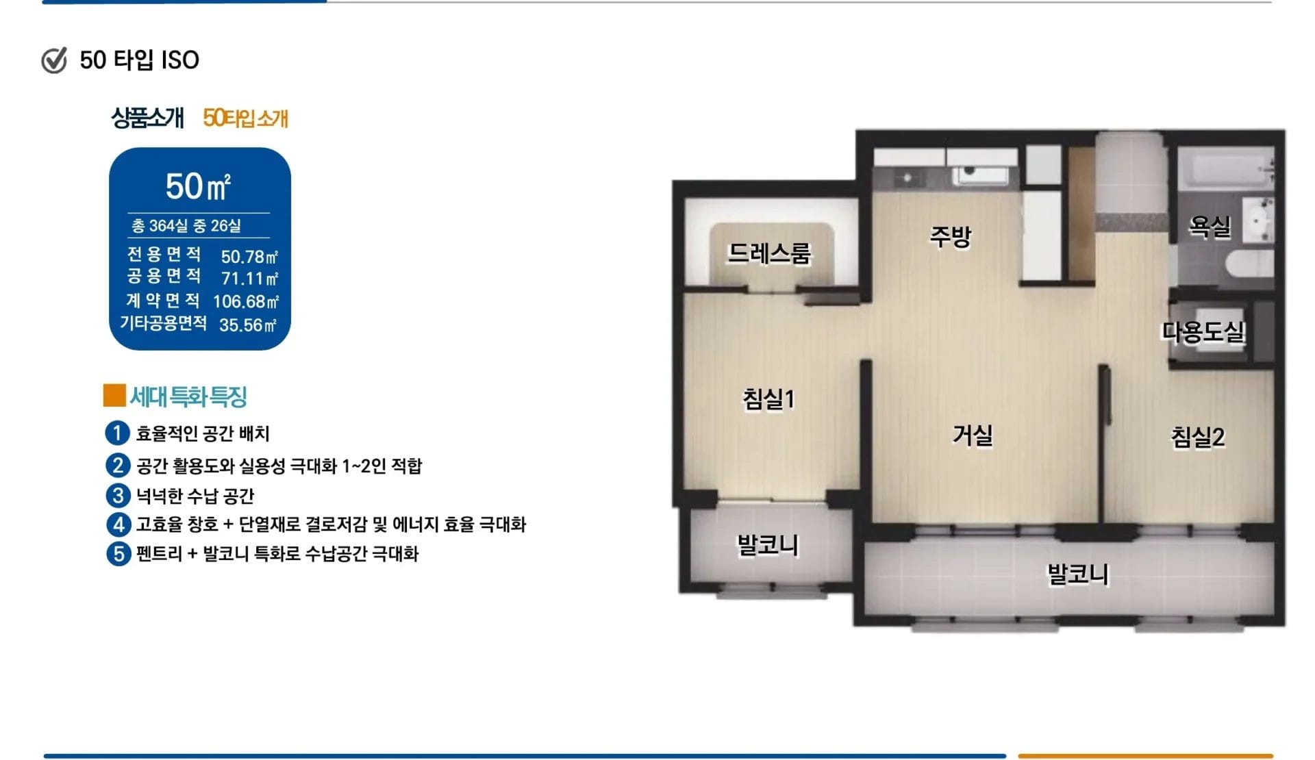평형안내 50